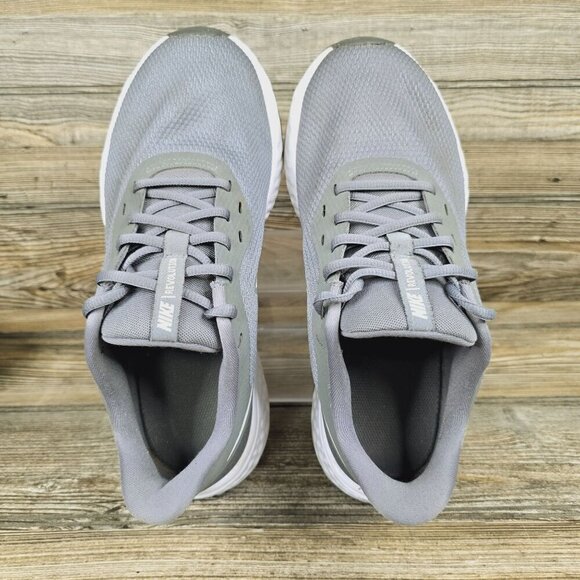 Nike Revolution Gray Sneakers Men's Size 8W - Picture 3 of 9